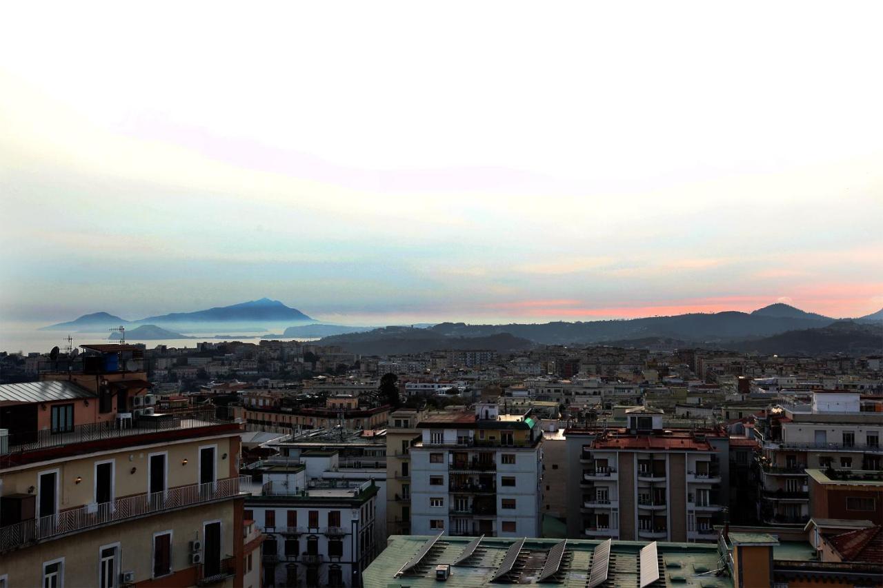 Terrazza Morghen Panoramic Rooftop Napoli Bagian luar foto