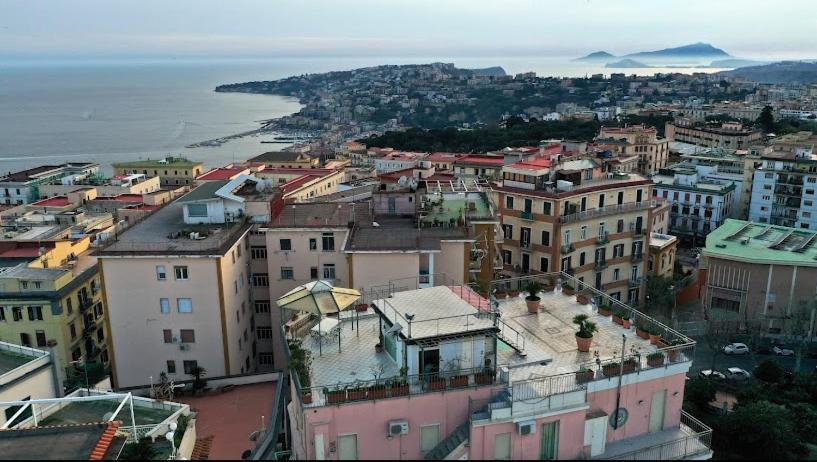 Terrazza Morghen Panoramic Rooftop Napoli Bagian luar foto